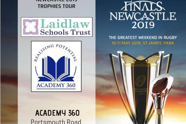 Academy 360 to play host to rugby silverware.
