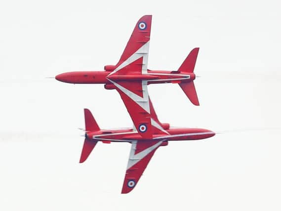 The Red Arrows. Picture by PA