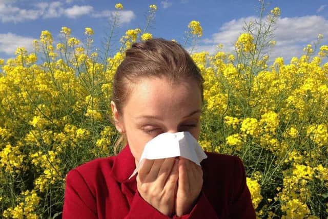 Are you starting to feel symptoms of hay fever? Picture: PA.