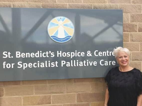 Actress Denise Welch becomes an ambassador for Sunderland's St Benedict's Hospice.