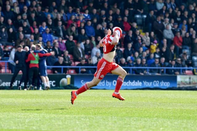 Rochdale FC 1-2 Sunderland AFC EFL1 06-04-2019. Picture by FRANK REID