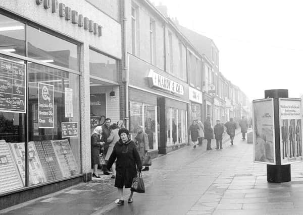 Shopping on Church Street in 1974.