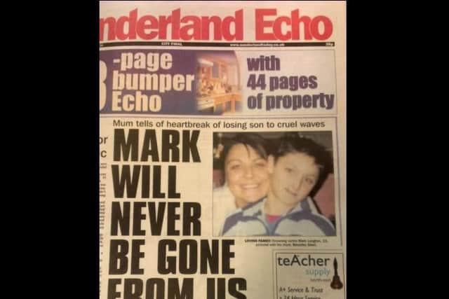 Mark lost his life in April 2006.
