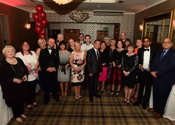 Winners at the 2018 Sunderland and South Tyneside Health Awards.