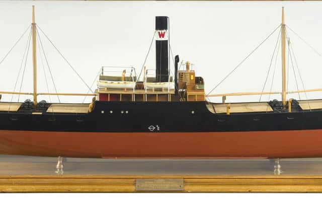 Model of the SS Haytor.