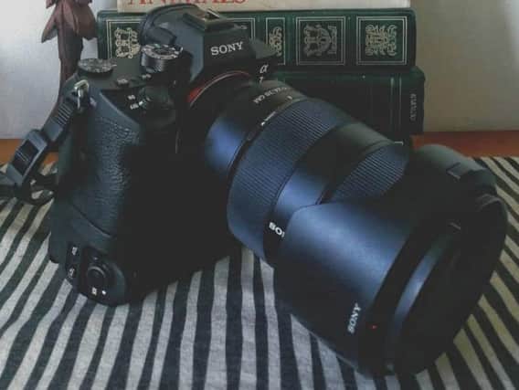 A photo issued by police as they investigate the theft of camera equipment from a house in Chester-le-Street.