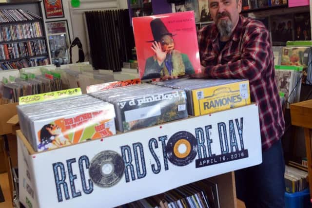 Marty Yule, owner of Hot Rats Records in Sunderland, is looking forward to Record Store Day 2019.