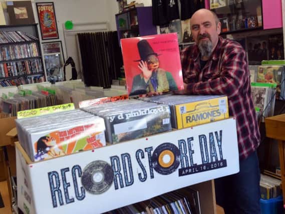 Marty Yule, owner of Hot Rats Records in Sunderland, is looking forward to Record Store Day 2019.