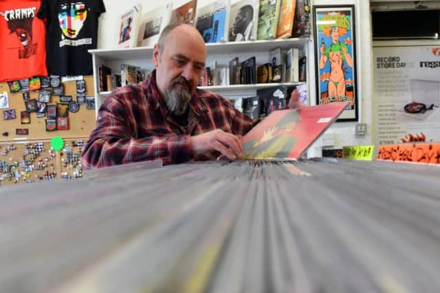 Marty Yule, owner of Hot Rats Records in Sunderland, is preparing for Record Store Day 2019.
