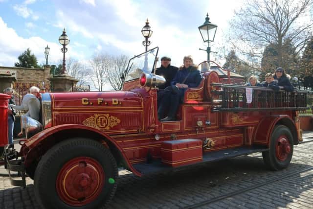 Peter and his engine are at Beamish this weekend for the Great North Steam Fair. Picture: Beamish Museum.