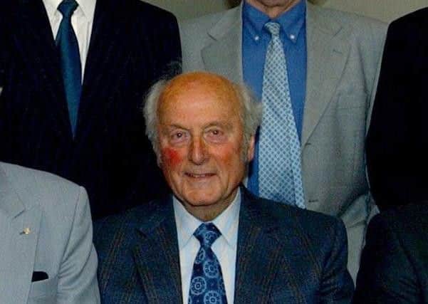 Ivor Broadis at Sir Tom Finney's 80th birthday party in 2012