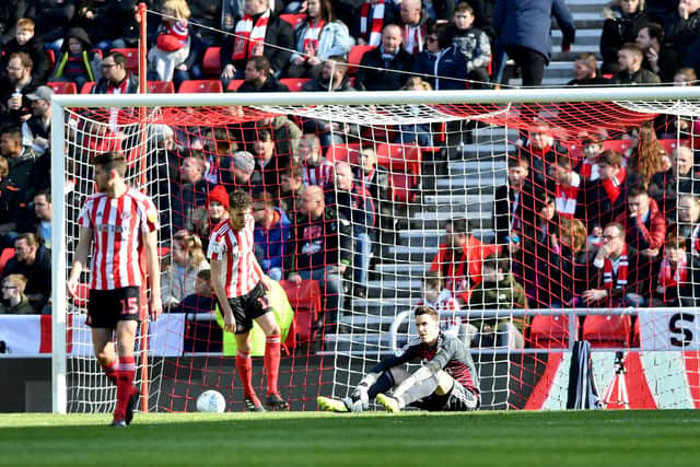 Sunderland shipped five goals to fall to their first home defeat of the season in the league