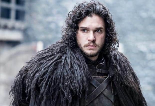 Game of Thrones character Jon Snow, played by Kit Harington.