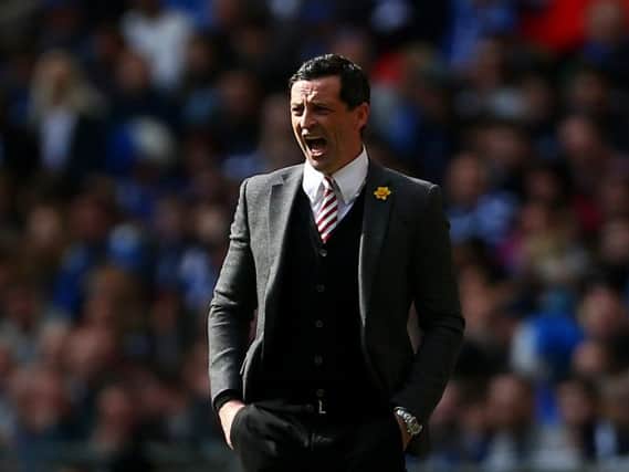 Jack Ross will be hoping to avoid a second Wembley appearance by steering Sunderland to automatic promotion
