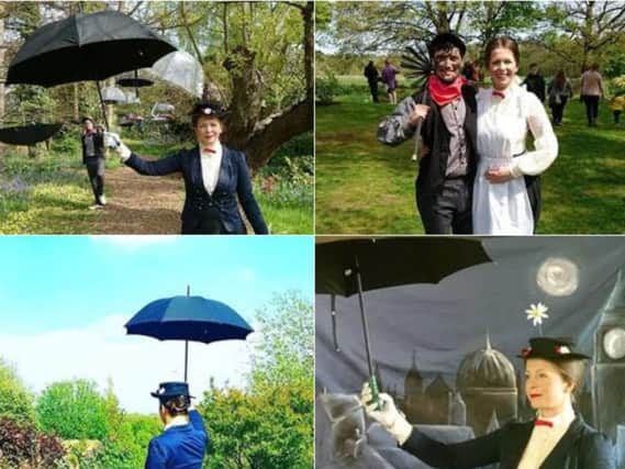 You can spend the bank holiday weekend with Mary Poppins and Bert at Crook Hall & Gardens.