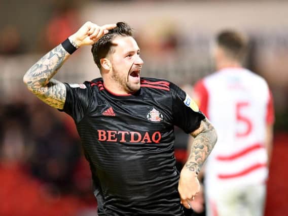 Chris Maguire scored against Doncaster Rovers earlier in the season.