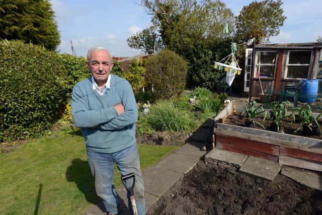 He has had one of his allotments for almost 40 years.