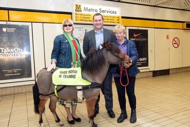 A trip on the Metro helped Digby prepare for his new career.