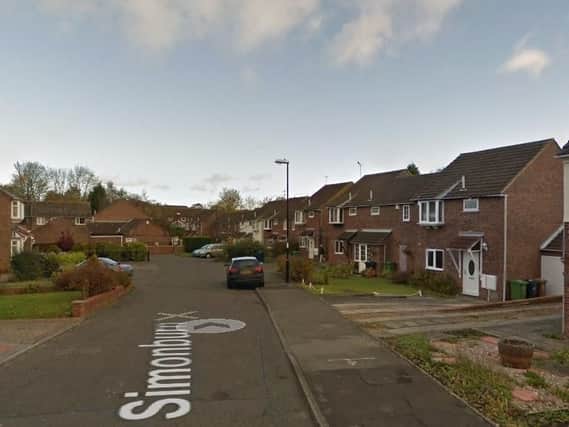Firefighters were called to Simonburn, in Oxclose, Washington. 
Image by Google Maps.