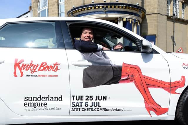 Sunderland Empire team up with Audi to celebrate the arrival of Kinky Boots.