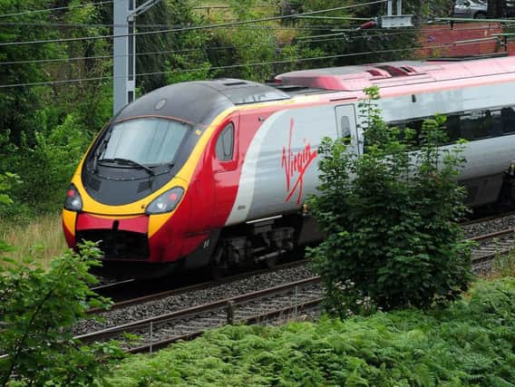 A Virgin train. Picture by Rui Vieira/PA Wire