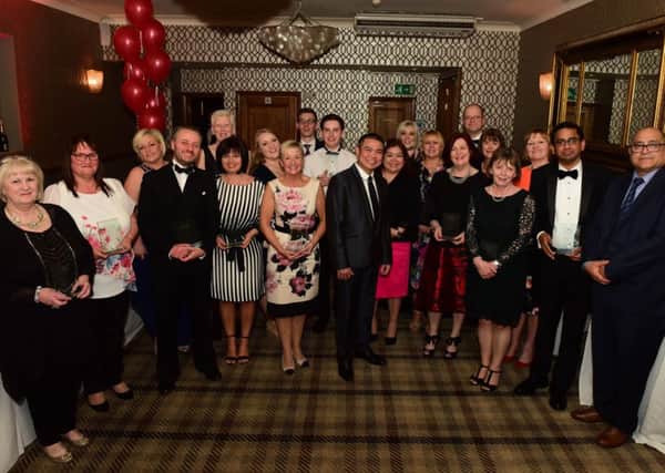 Some of the award winners at the Sunderland and South Tyneside Health Awards last year