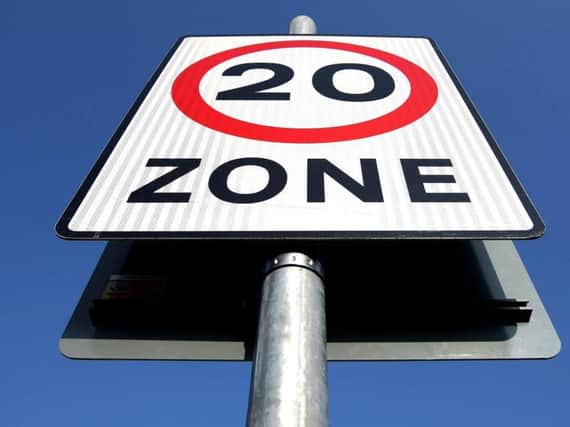 Are you pleased to see more 20mph zones?