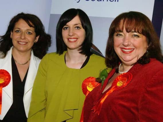 Sunderland MPs (from left) Julie Elliott, Bridget Phillipson and Sharon Hodgson at a previous general election count