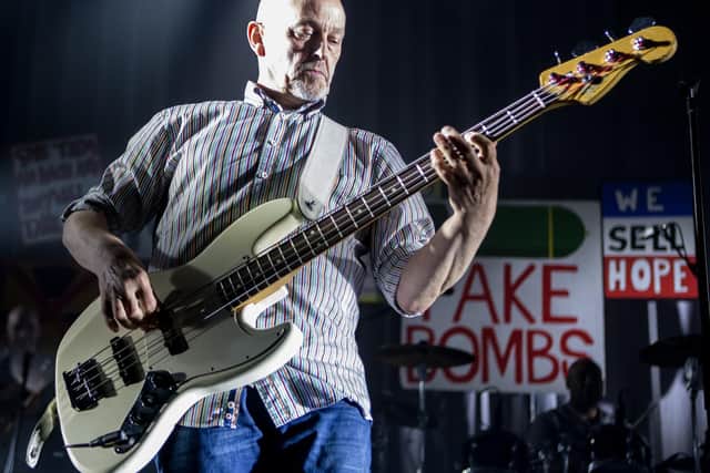 Horace Panter of The Specials performing on their 40th anniversary tour at the O2 Academy in Newcastle. Pic: Mick Burgess.