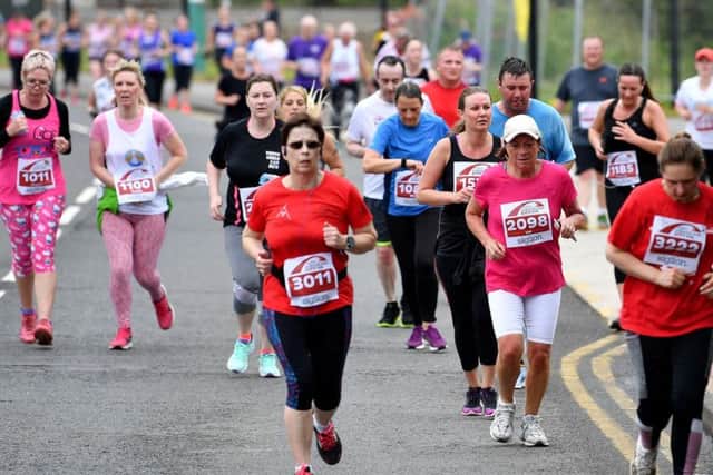 Runners taking part in last year's Sunderland 10k.