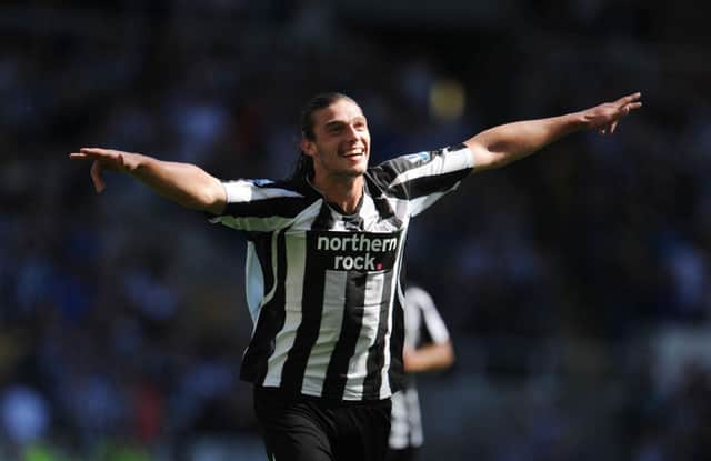 Andy Carroll pictured while a Newcastle United player.