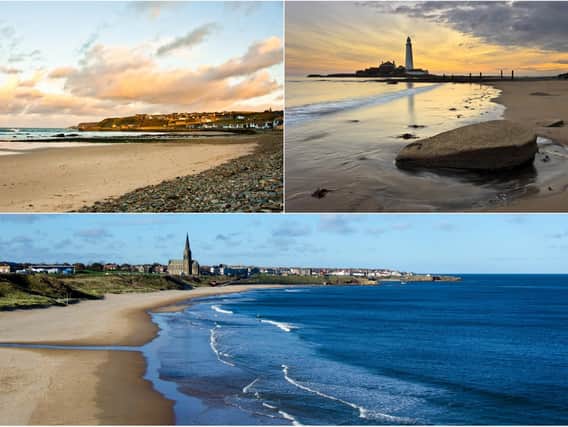 These are the blue flag beaches in North East England and Yorkshire