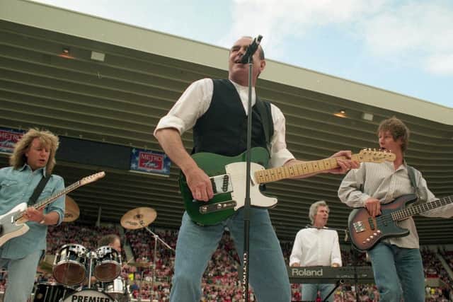 Status Quo played at the opening of Sunderland AFC's Stadium of Light in 1997.