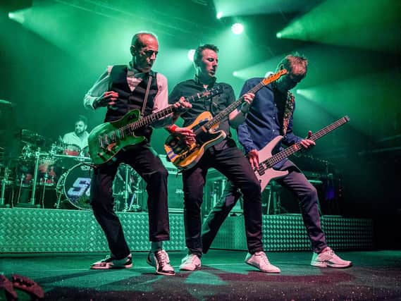 Status Quo - with frontman Francis Ross pictured left - headline Let's Rock the North east in Sunderland on Saturday, June 8.