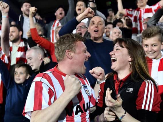 Watch the stunning scenes among Sunderland's fans at Portsmouth