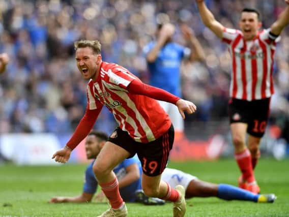 Aiden McGeady has a chance of featuring in the League One play-off final.