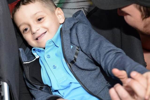 Bradley Lowery at his sixth birthday party. He would have been eight today.