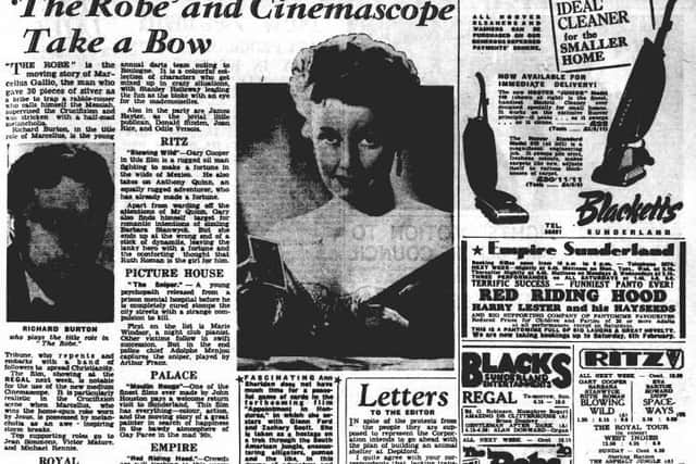 A Sunderland Echo report on the launch of CinemaScope in 1954.