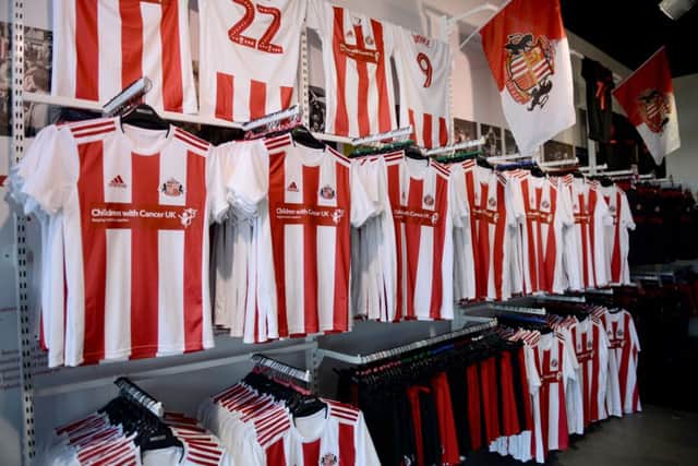 The new Sunderland AFC shirt. Picture by FRANK REID