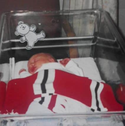 Nathan was born on the day Sunderland lost at Wembley exactly 21 years ago