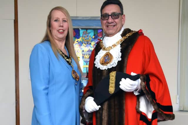 Sunderland Mayor for 2019/20, David Snowdon and Mayoress Coun Dianne Snowdon.
