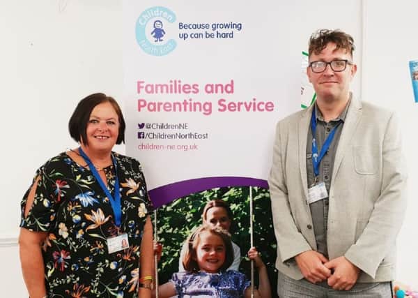 Mandy Brown and Mark Thompson, who will be leading the team at the Children North East new premises in the centre of Sunderland. Picture by Katie Bryson