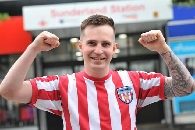 Sunderland fan Liam Oliver was among the passengers bound for London today.