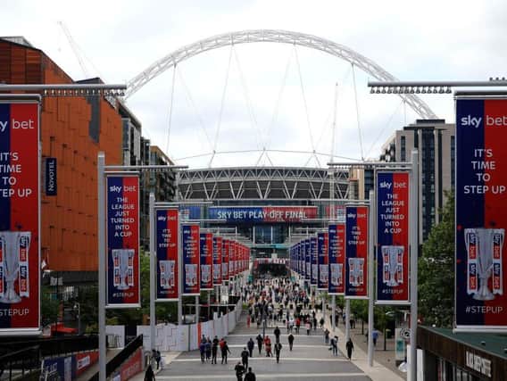 Potential Sunderland investor Mark Campbell is at Wembley