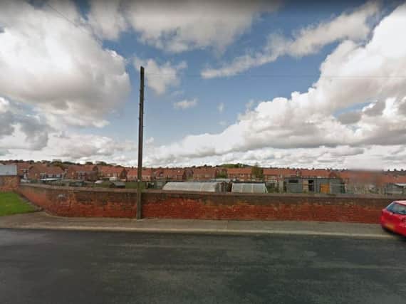 Tyne and Wear Fire and Rescue Service were called to the allotment site off North Street and Devon Driver in the early hours of today. Image copyright Google Maps.