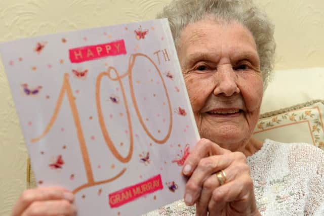 Mary Murray celebrates her 100th birthday.