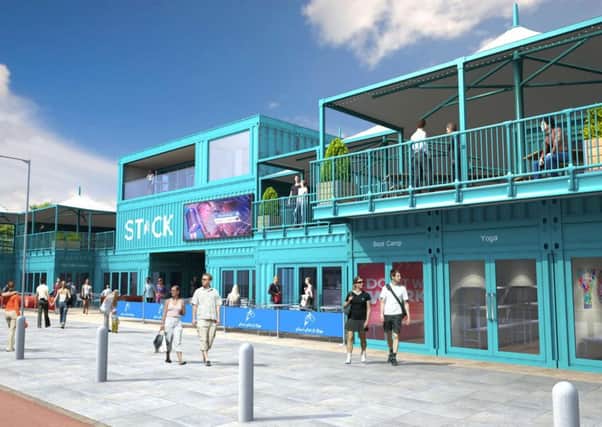 How the new STACK development could look like on Seaburn seafront.