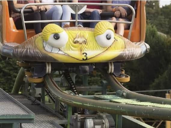 A child has been airlifted to hospital after an incident at Lightwater Valley Theme Park.