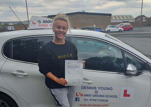 X Factor star Molly Scott has passed her driving test.  Picture: Dennis Young.