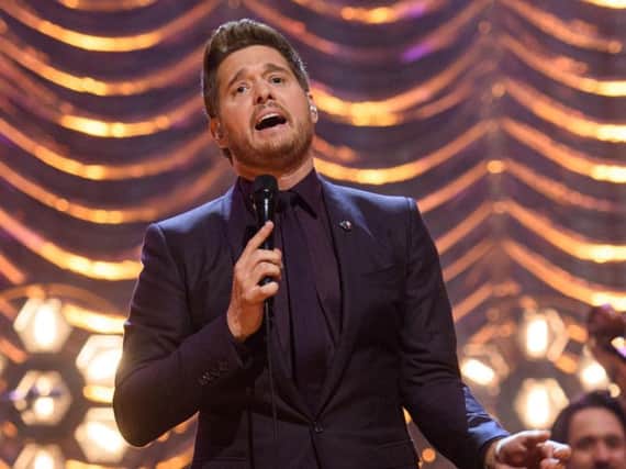 Michael Buble will perform in Newcastle on November 30.